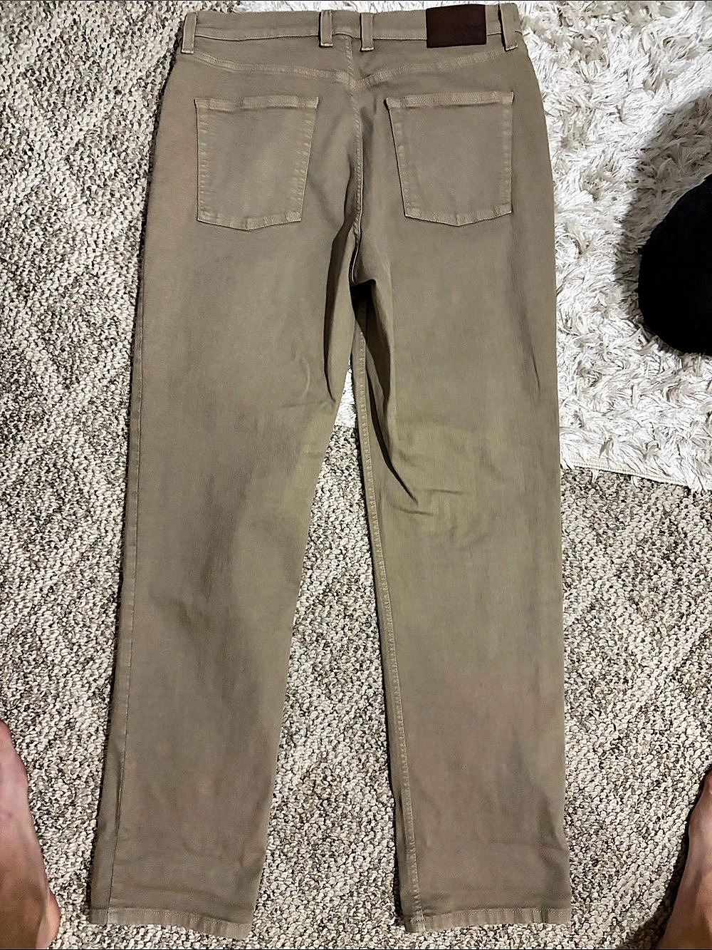 L.L.Bean BeanFlex Classic Fit Men's Chinos Waist 35X32 Brown
